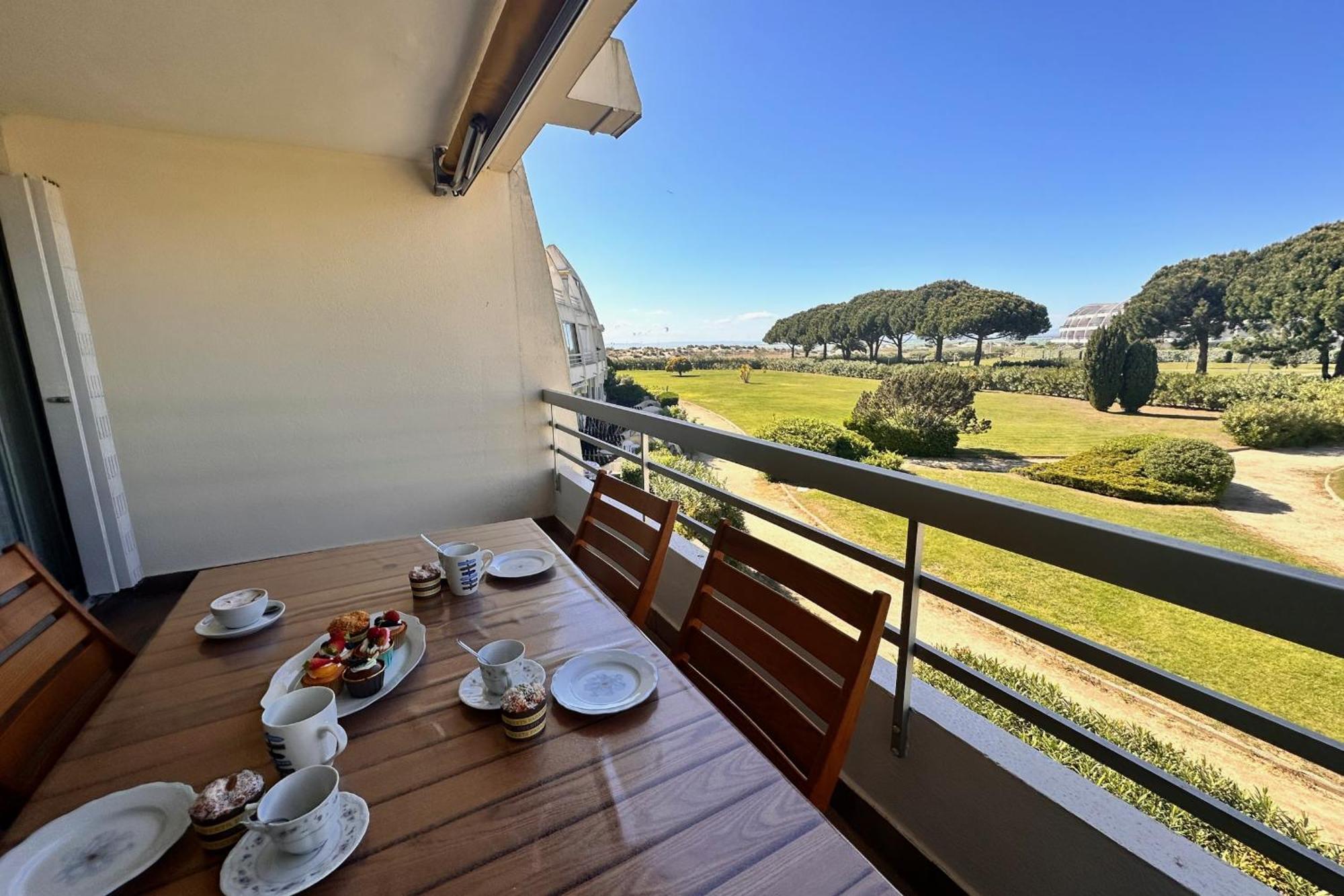 Les Vagues - Residence La Lagune Face A La Plage Le Grau-du-Roi Exterior foto